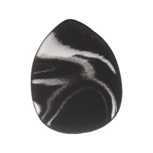 Dual Color Face Makeup Sponge Black White - Picture 1 of 4